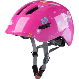 ABUS SMILEY 3.0 Fahrradhelm Kinder pink butterfly