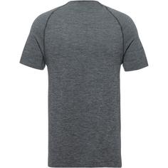 Rückansicht von Odlo Essential Seamless Funktionsshirt Herren grey mealnge