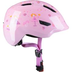 Rückansicht von ABUS SMILEY 3.0 Fahrradhelm Kinder rose princess