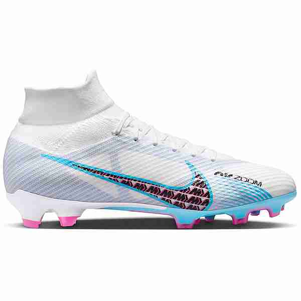speling goud pad Nike Zoom Mercurial Superfly 9 Pro FG Fußballschuhe Herren white-baltic  blue-pink blast-indigo haze im Online Shop von SportScheck kaufen