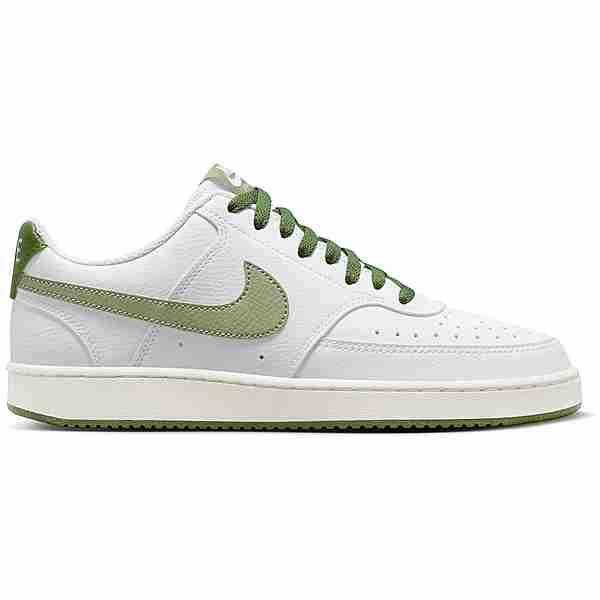 Nike Court Vision Sneaker Herren white-oil green-treeline-sail