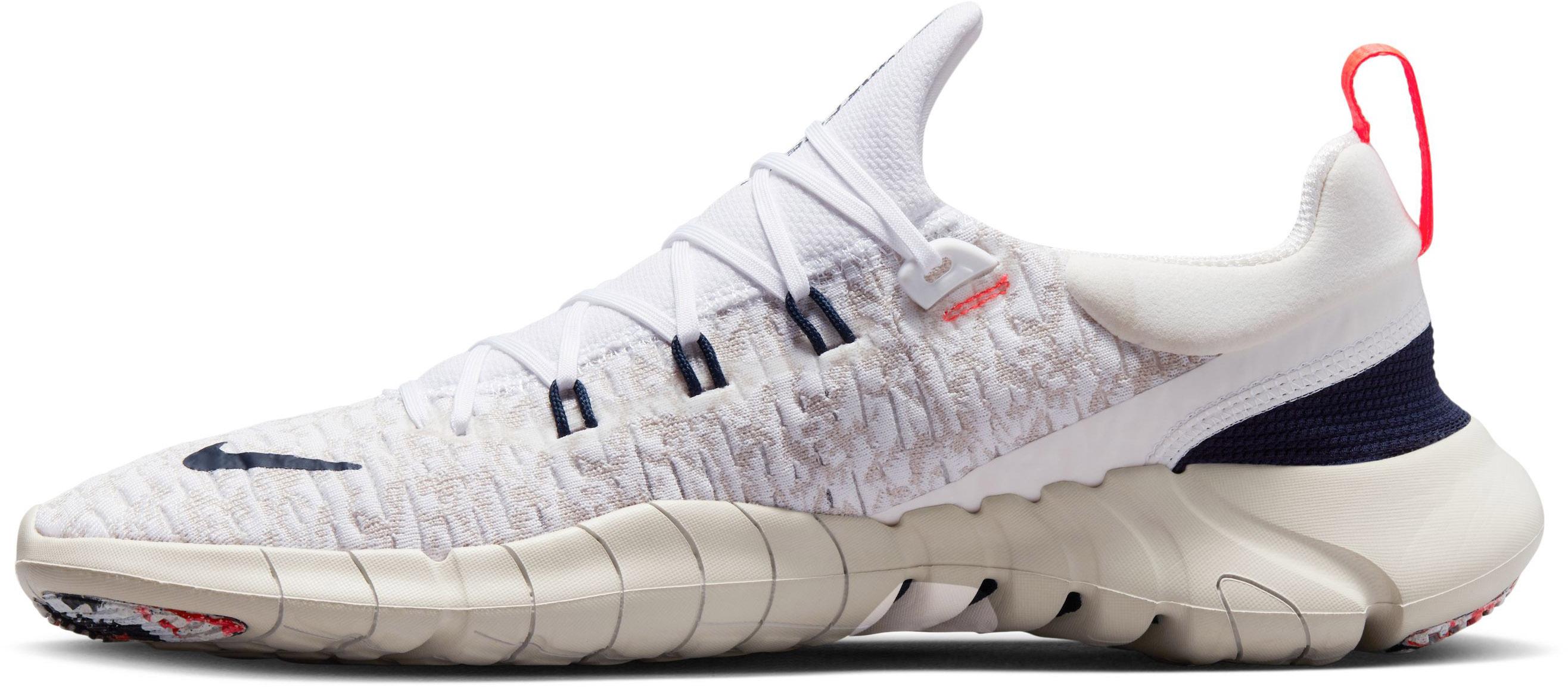 Nike free 5.0 white mens best sale