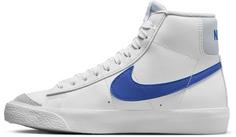 Rückansicht von Nike Blazer Mid '77 Sneaker Kinder white-game royal-pure platinum