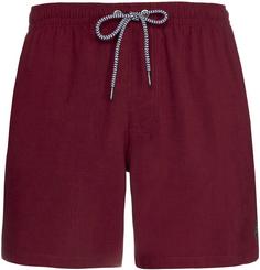 Protest DAVEY Badeshorts Herren red sangria