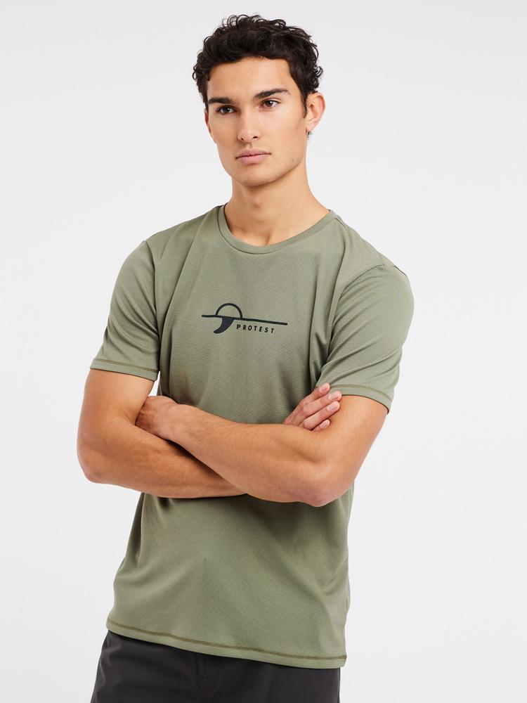 Protest Protest Legundi Surf Shirt Herren - artichoke green - 0 | SportScheck