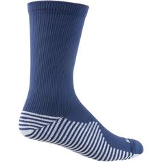 Rückansicht von Nike Strike Fußballstrümpfe midnight navy-white