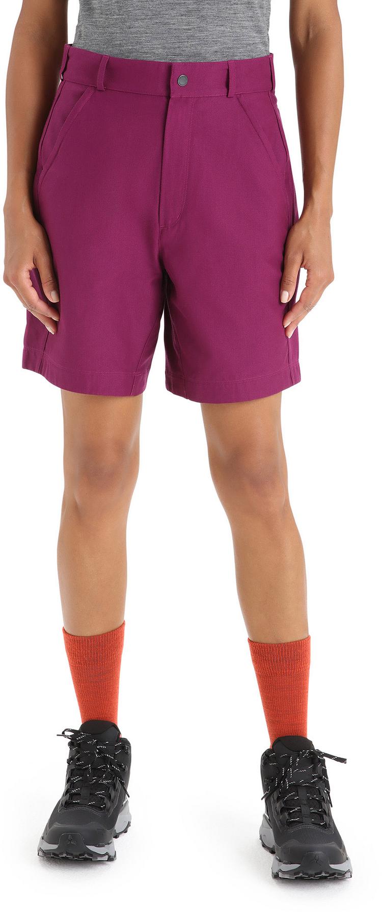 Icebreaker Icebreaker HIKE Funktionsshorts Damen - go berry - 0 | SportScheck