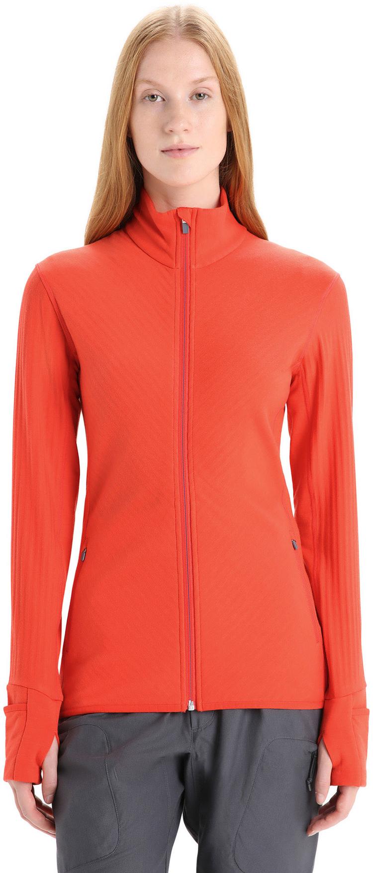 Icebreaker Icebreaker DESCENDER Fleecejacke Damen - vibrant earth - 0 | SportScheck