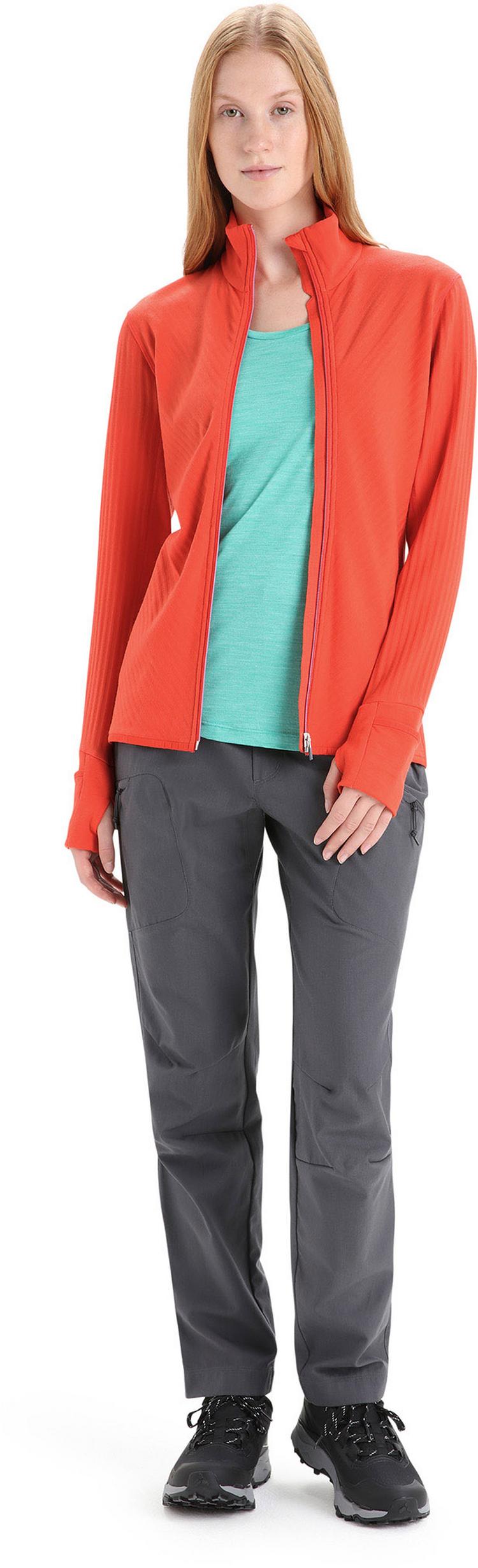 Icebreaker Icebreaker DESCENDER Fleecejacke Damen - vibrant earth - 2 | SportScheck