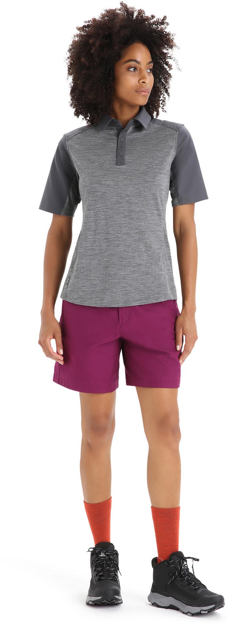Icebreaker Icebreaker HIKE Funktionsshorts Damen - go berry - 2 | SportScheck