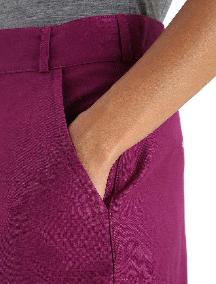 Icebreaker Icebreaker HIKE Funktionsshorts Damen - go berry - 3 | SportScheck