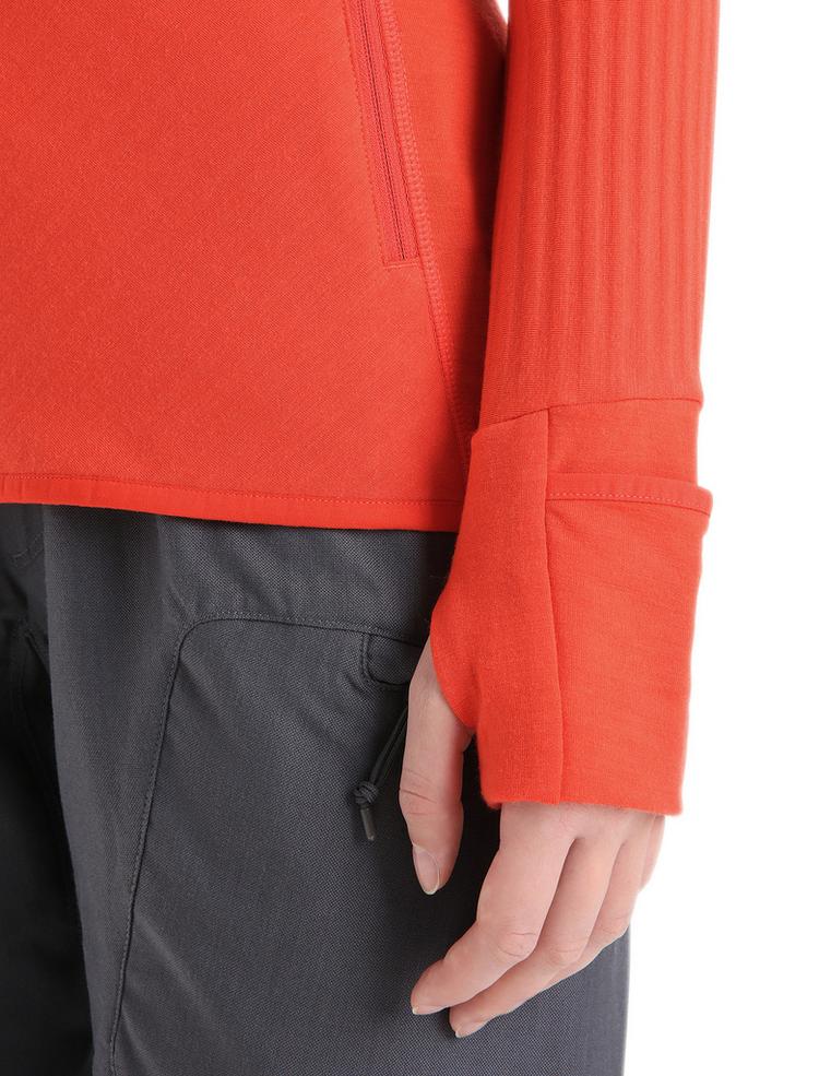 Icebreaker Icebreaker DESCENDER Fleecejacke Damen - vibrant earth - 5 | SportScheck