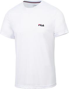 FILA Logo Tennisshirt Herren white