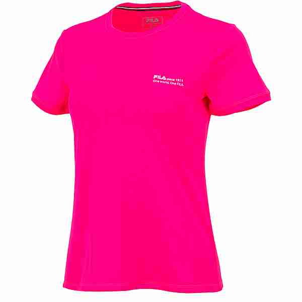 FILA Sandra Tennisshirt Damen pink glo