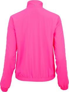 Rückansicht von FILA Petra Funktionsjacke Damen pink glo