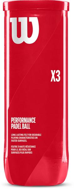 Wilson PADEL X3 Padelball yellow