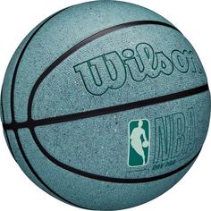 Rückansicht von Wilson NBA DRV PRO ECO Basketball blau