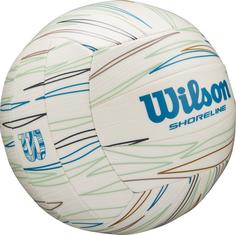 Rückansicht von Wilson SHORELINE ECO Volleyball beige