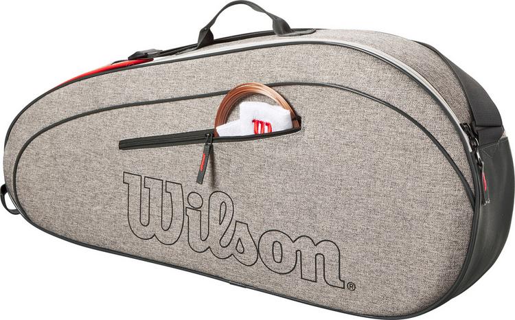 Wilson Wilson TEAM 3 PACK Tennistasche - heather grey - 0 | SportScheck