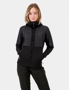 Rückansicht von Didriksons ANNEMA 6 Steppjacke Damen black