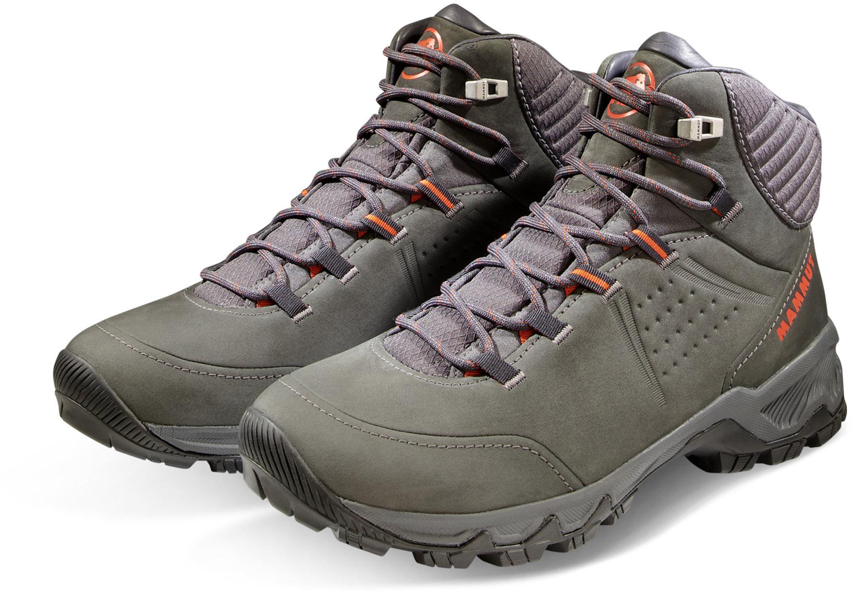 Mammut Nova IV Mid LTH Wanderschuhe Damen black-hot red im Online 