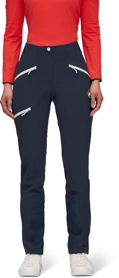 Rückansicht von Mammut Eisfeld Advanced Softshellhose Damen night