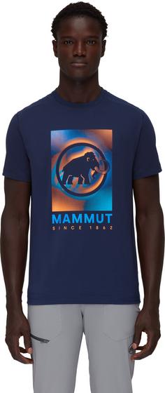 Rückansicht von Mammut Trovat Funktionsshirt Herren marine
