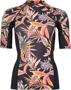 O'NEILL Anglet Surf Shirt Damen black tropical flower