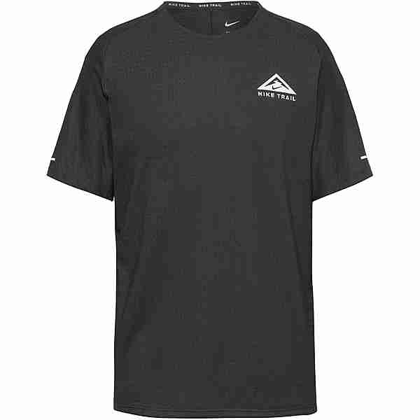 Nike DF Trail Funktionsshirt Herren black-white