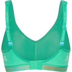 Rückansicht von TRIUMPH Triaction Cardio Flow Sport-BH Damen mint green