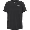 Nike Club T-Shirt Damen - black-white