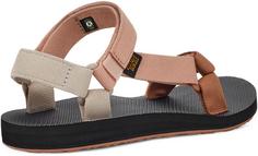 Rückansicht von Teva Original Universal Sandalen Damen maple sugar multi