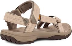 Rückansicht von Teva TERRA FI LITE SUEDE Outdoorsandalen Damen feather grey