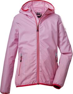 KILLTEC Regenjacke Kinder hellpink