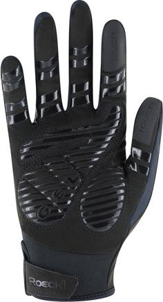 Rückansicht von Roeckl Mori 2 Fahrradhandschuhe black