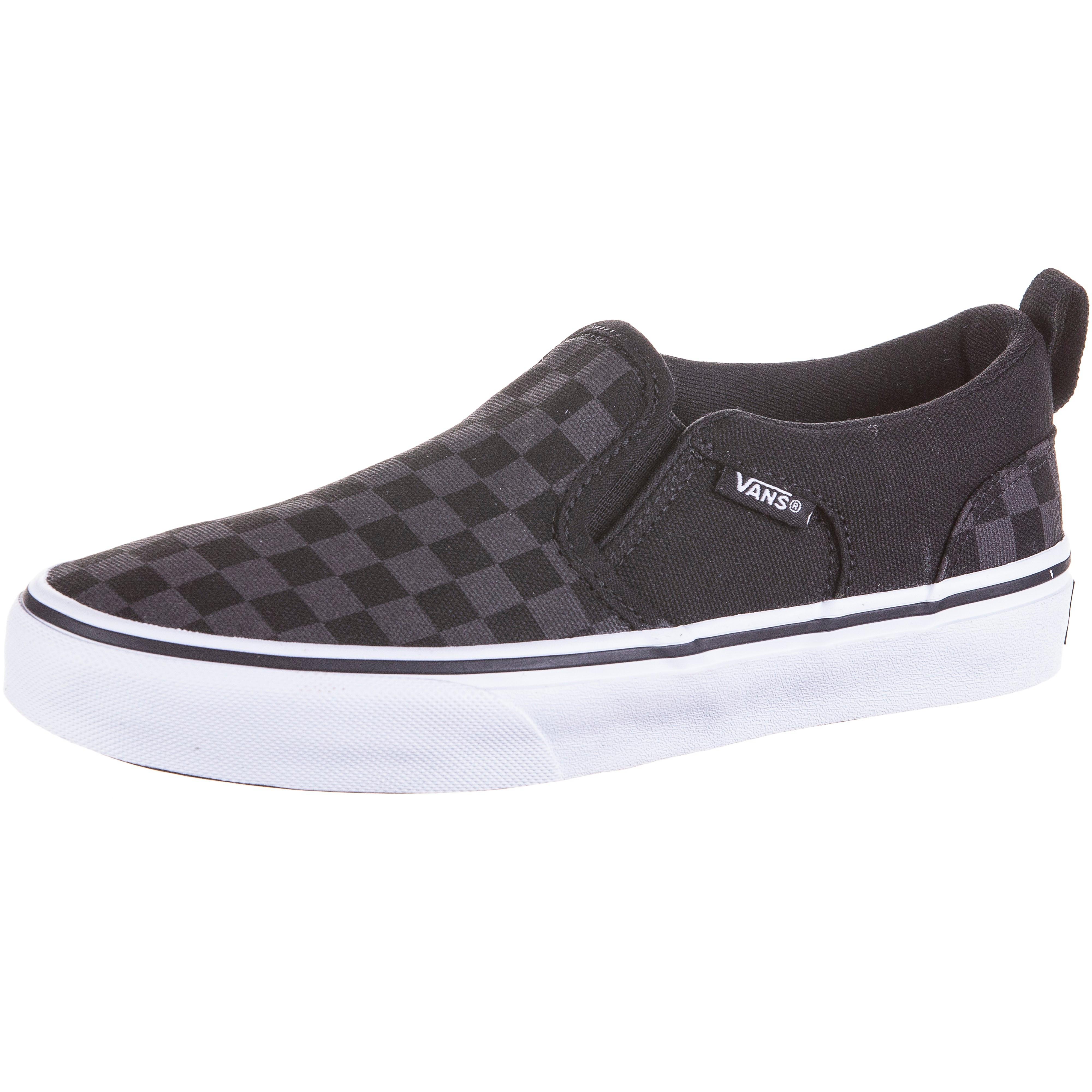 Black and white checkered tennis shoes online