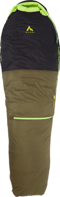 McKinley Trekker D R 5 Daunenschlafsack olive dark-black nig