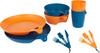 McKinley Campinggeschirr - bluedark-orange