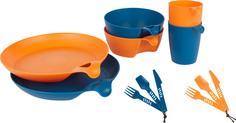 McKinley Geschirrset bluedark-orange