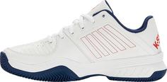 Rückansicht von K-Swiss COURT EXPRESS HB Tennisschuhe Herren white-blue opal-lollipop