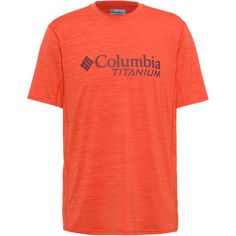 Columbia Titan Pass Funktionsshirt Herren spicy-csc titanium graphic