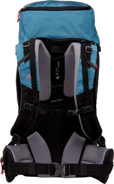 Rückansicht von McKinley Make II CT 50W+10 Vari Trekkingrucksack Damen blue dark-black nigh