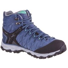 Rückansicht von MEINDL GTX Mondello Mid Wanderschuhe Damen jeans-türkis