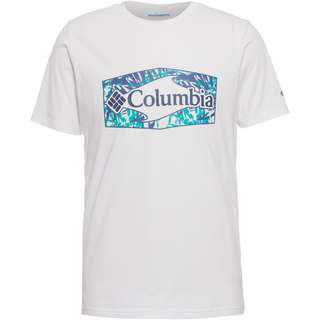 Columbia Sun Trek Funktionsshirt Herren white-palmed hex graphic