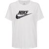 Nike Essential Icon Futura T-Shirt Damen - white