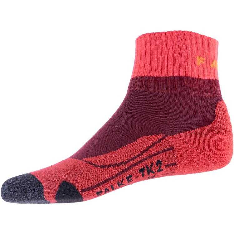 Falke Falke TK2 Explore Short Socken Damen - merlot - 0 | SportScheck