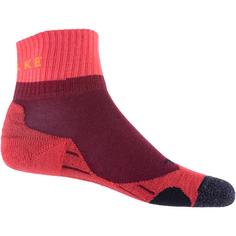 Rückansicht von Falke TK2 Explore Short Wandersocken Damen merlot