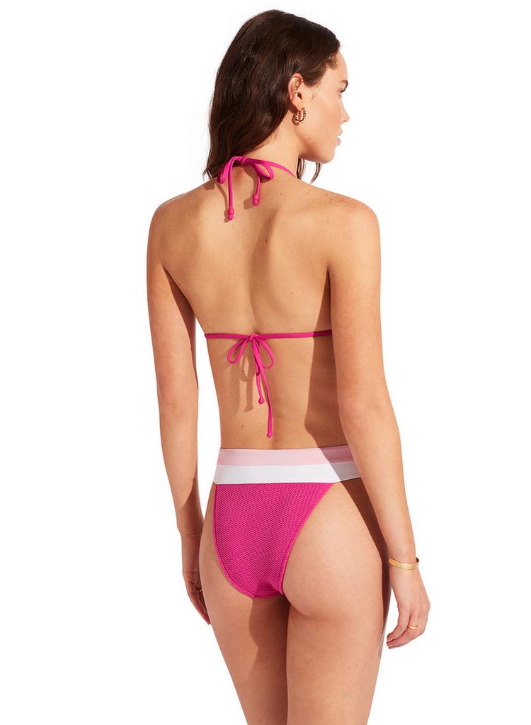 Seafolly Seafolly Slice Of Splice Bikini Hose Damen - parfait pink - 4 | SportScheck
