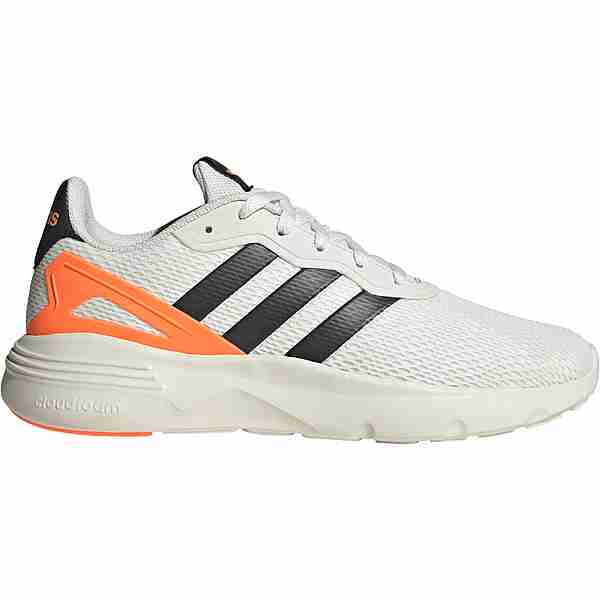adidas Nebzed Sneaker Herren core white-carbon-screaming orange