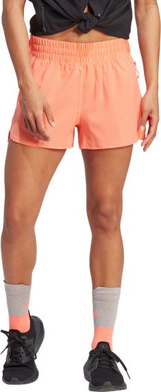 Rückansicht von adidas PAD XCITY Funktionsshorts Damen coral fusion